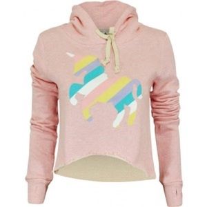 UNIF Unicorn Cropped Hoodie - Rare